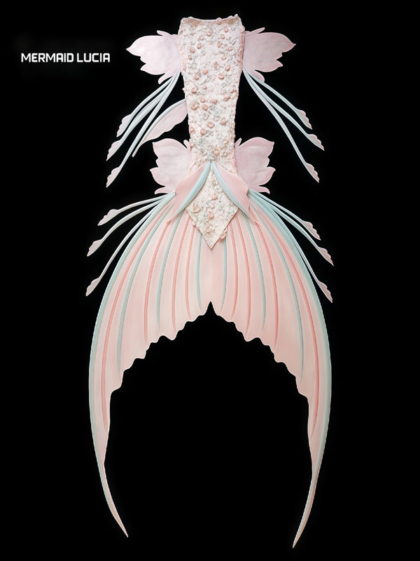 Ultralight Silicone Series Mermaid Merman Tail Beginning of Anemone Waltz 37