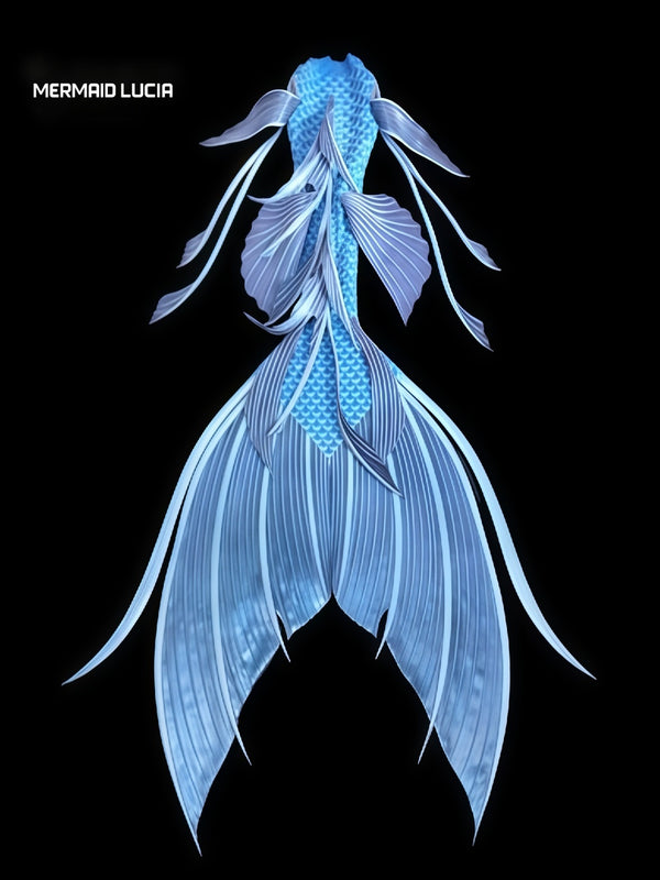 Ultralight Silicone Series Mermaid Merman Tail Beginning of Coral Dance 37