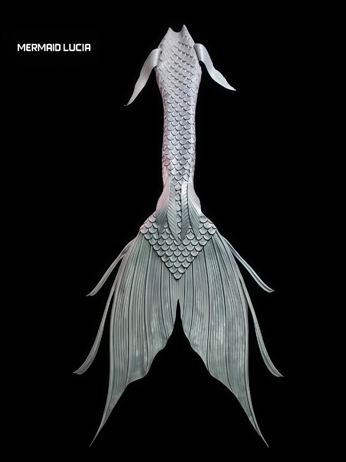 Ocean Dreams Series 38 ultralight silicone mermaid tail