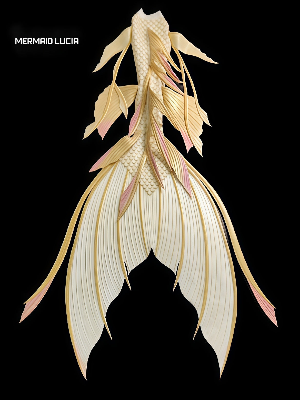 Ultralight Silicone Series Mermaid Merman Tail Beginning of Coral Dance 39 – Image 1