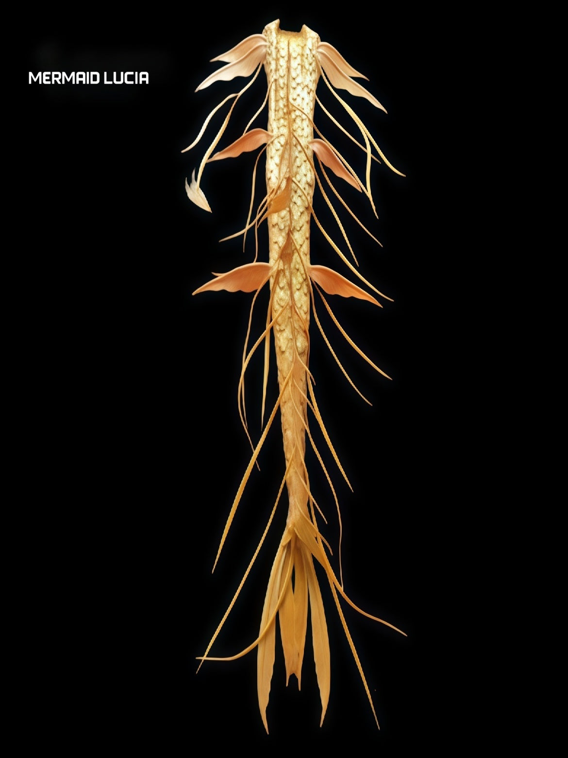 Dragon 3 ultralight silicone mermaid tail