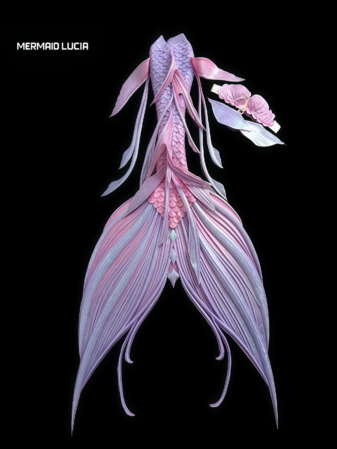 Aquatic Aura 3 ultralight silicone mermaid tail