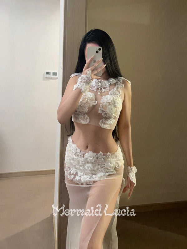 Mermaid Lucia Mystic Siren Palace Romantic Water Dance Dress