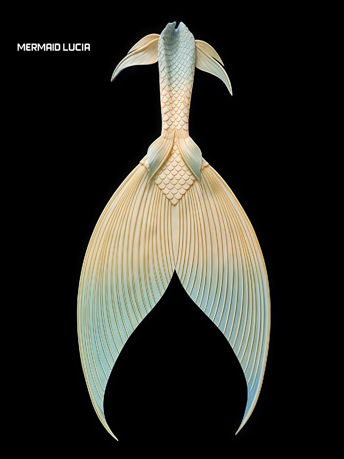 Lantern 40 ultralight silicone mermaid tail
