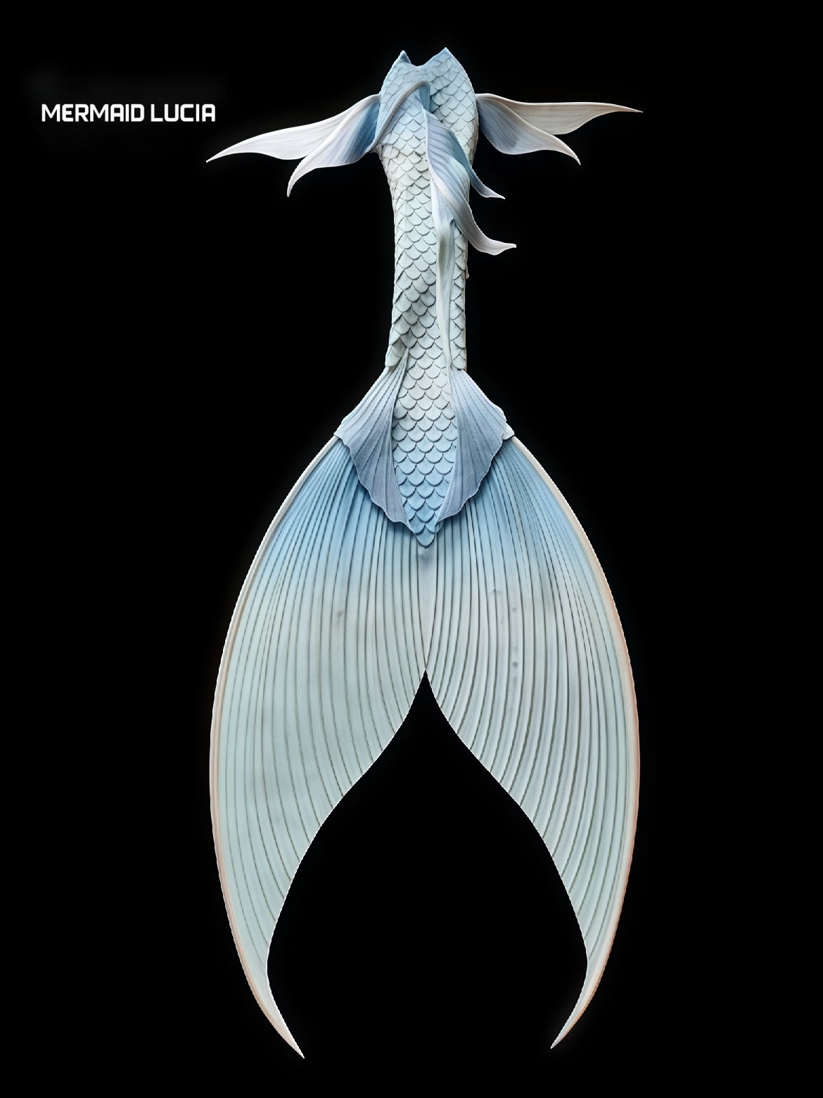Lantern 42 ultralight silicone mermaid tail