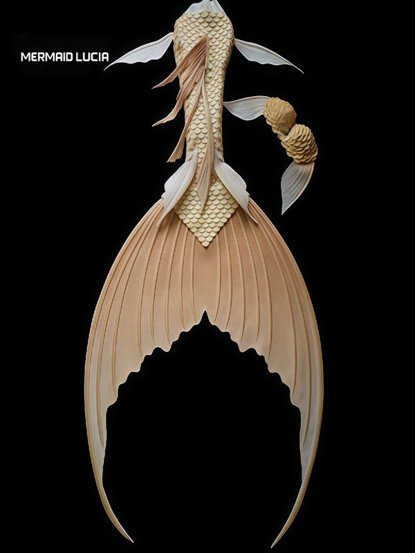 Ultralight Silicone Series Mermaid Merman Tail Beginning of Anemone Waltz 42