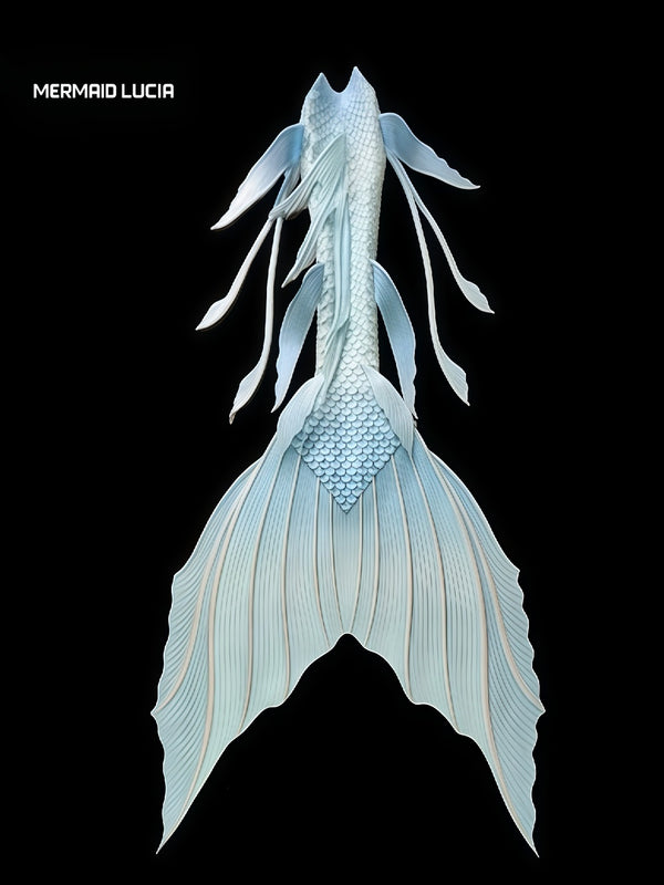 Ultralight Silicone Series Mermaid Merman Tail Beginning of Ocean Dreams Series 45