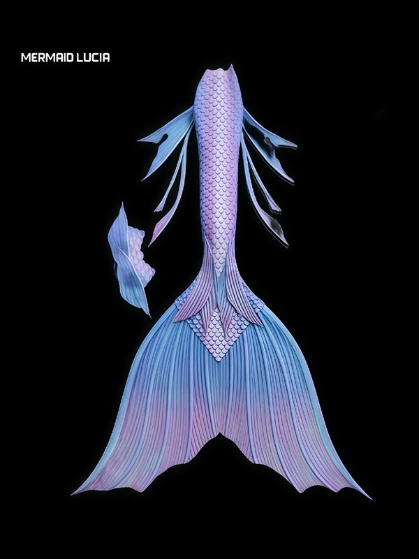 Ultralight Silicone Series Mermaid Merman Tail Beginning of FAIRYTALE SERIES 45