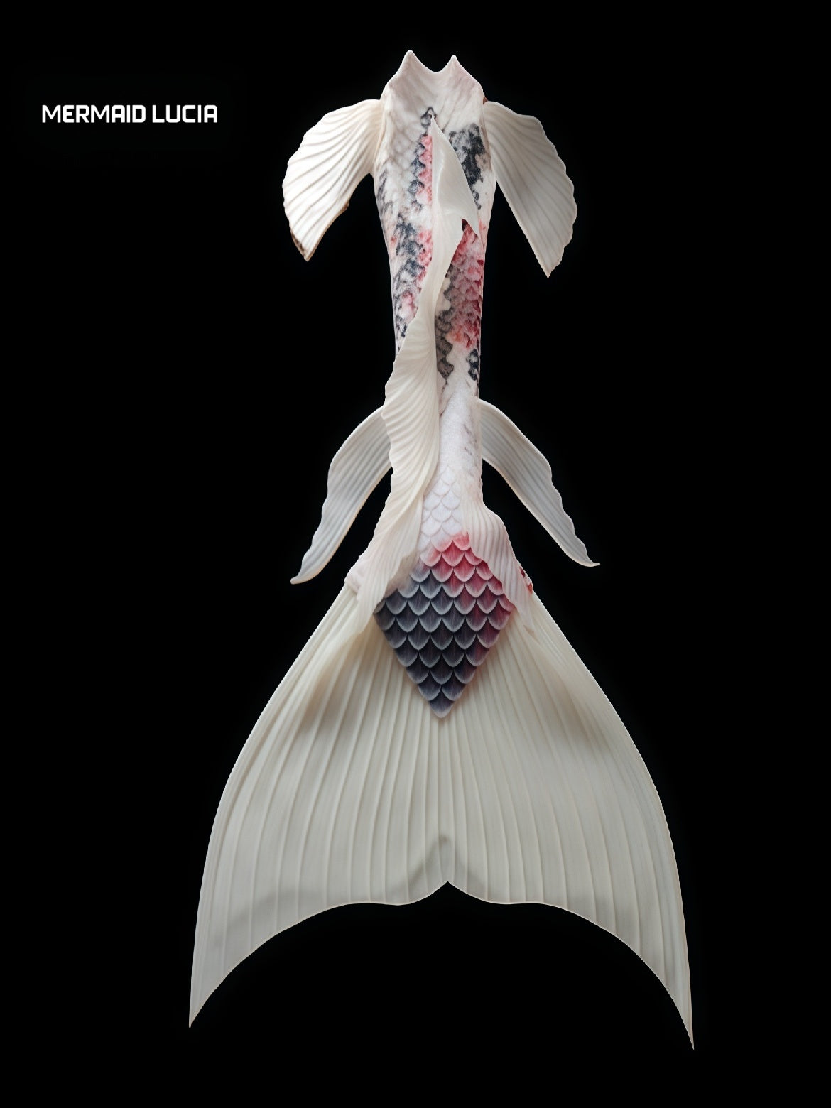 Lantern 46 ultralight silicone mermaid tail