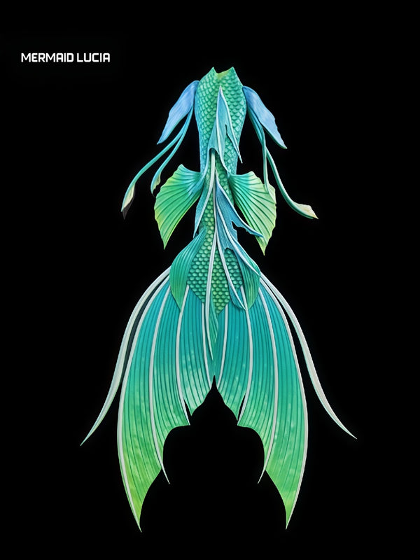 Ultralight Silicone Series Mermaid Merman Tail Beginning of Coral Dance 47