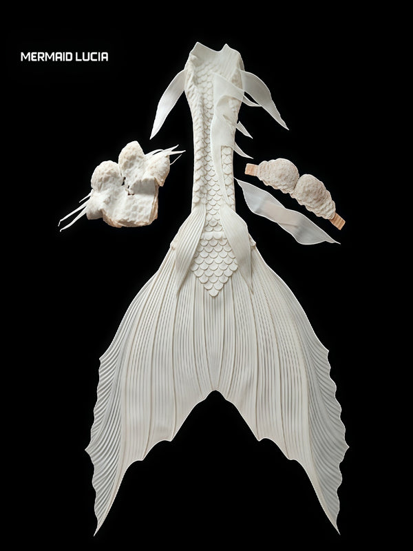 Ultralight Silicone Series Mermaid Merman Tail Beginning of Ocean Dreams Series 47