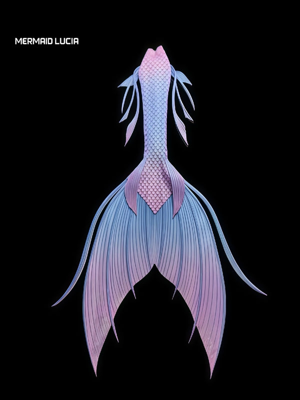 Ultralight Silicone Series Mermaid Merman Tail Beginning of Coral Dance 48