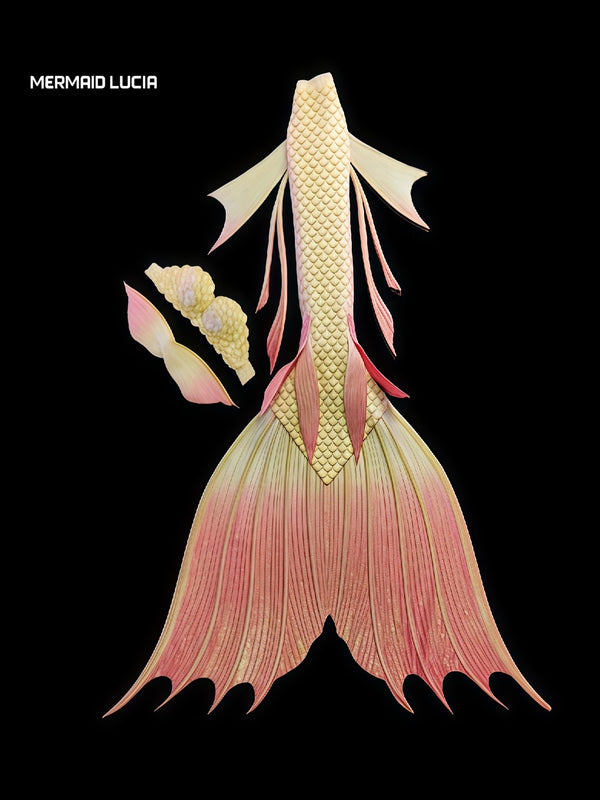 Ultralight Silicone Series Mermaid Merman Tail Beginning of FAIRYTALE SERIES 48