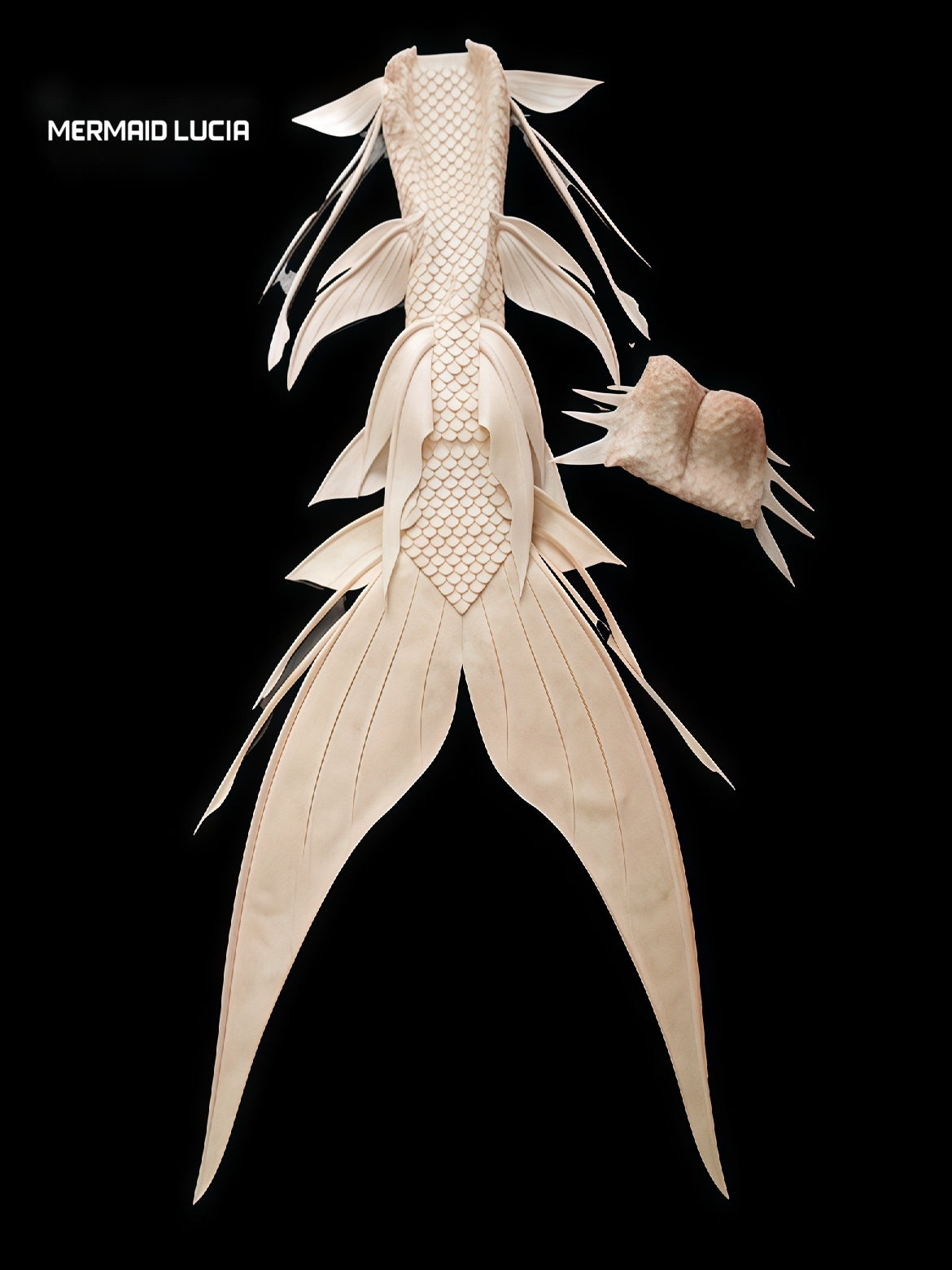 Lesser Heat 4 ultralight silicone mermaid tail