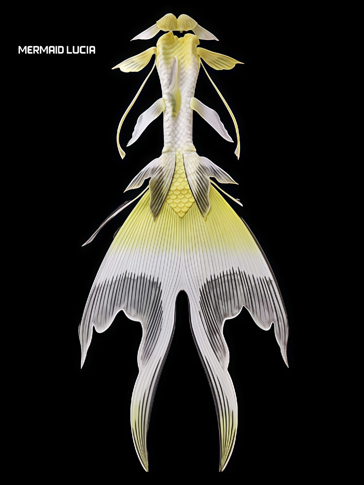Butterfly 4 ultralight silicone mermaid tail