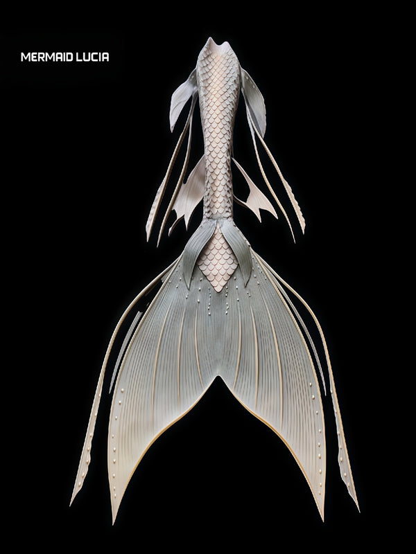 Ultralight Silicone Series Mermaid Merman Tail Beginning of Pearl 4