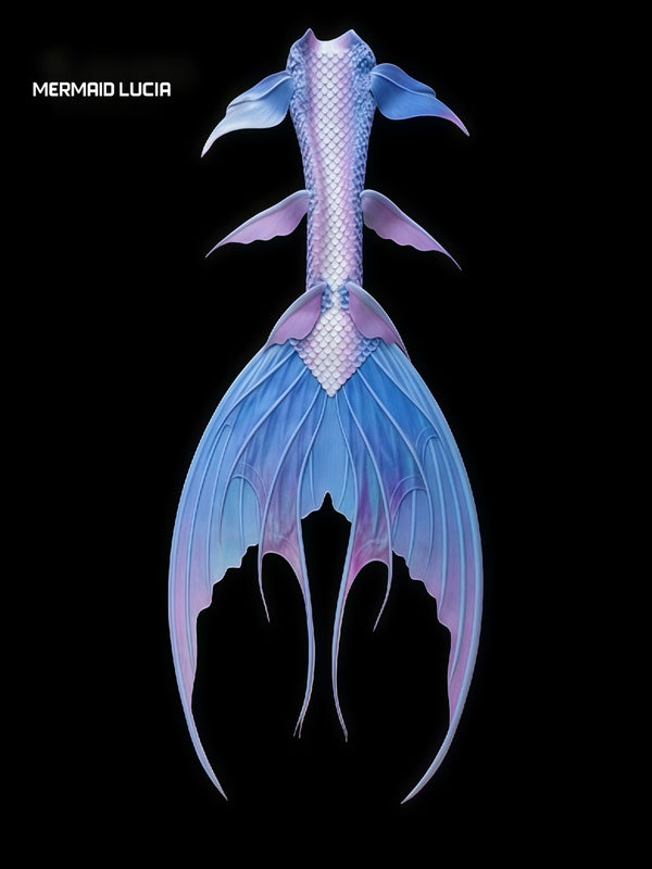 Ultralight Silicone Series Mermaid Merman Tail Beginning of New Anemone Waltz 4