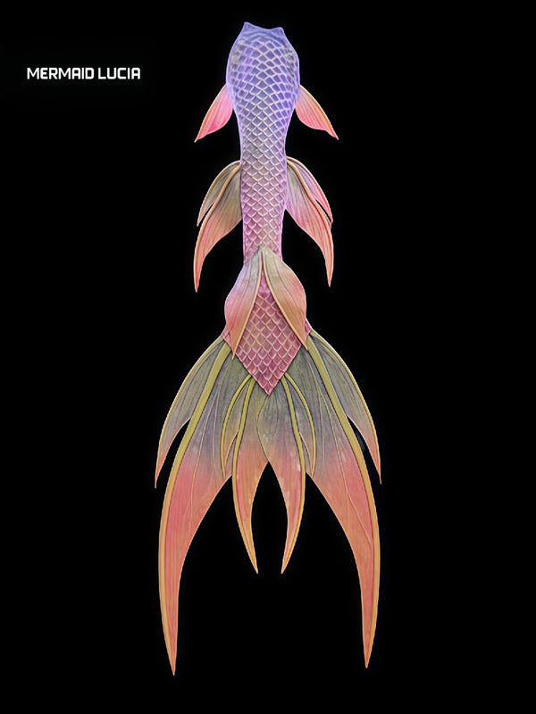 Ultralight Silicone Series Mermaid Merman Tail Beginning of Jade Fountain 4