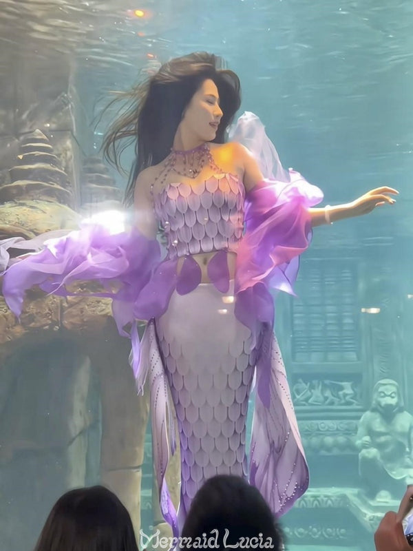 Mermaid Lucia Mystic Siren Series Crystal Butterfly Fishtail