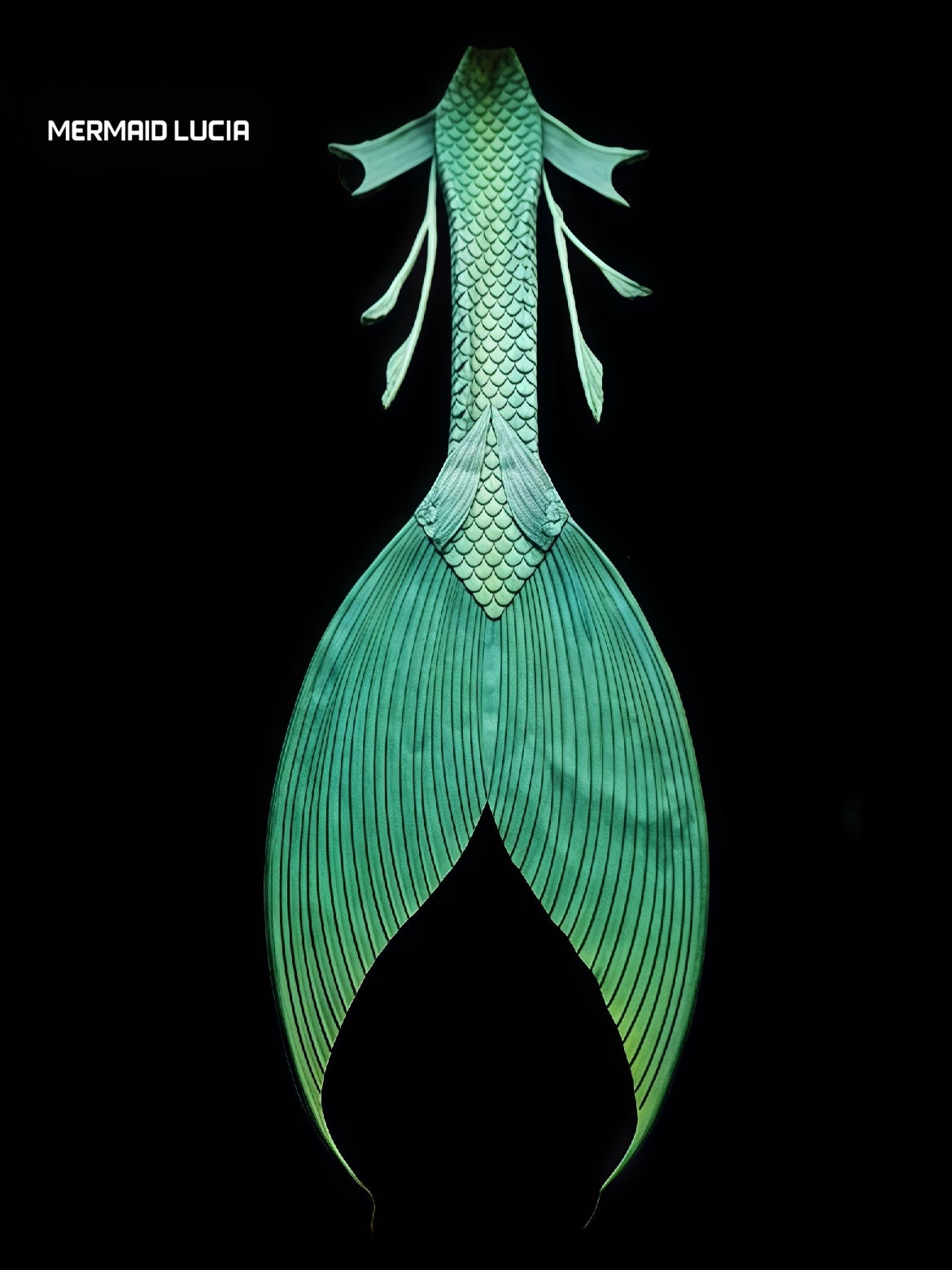 Lantern 4 ultralight silicone mermaid tail