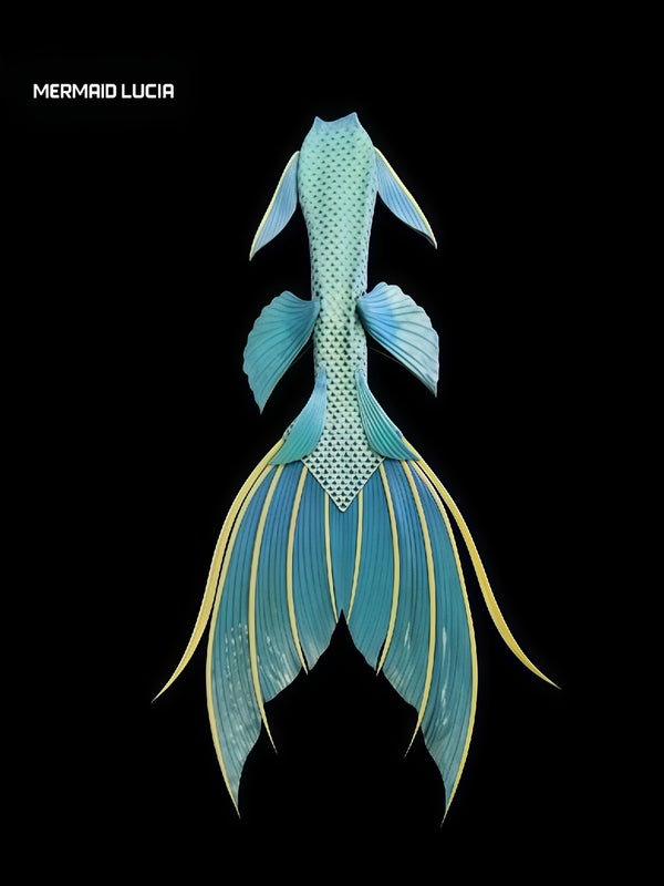 Ultralight Silicone Series Mermaid Merman Tail Beginning of Coral Dance 50