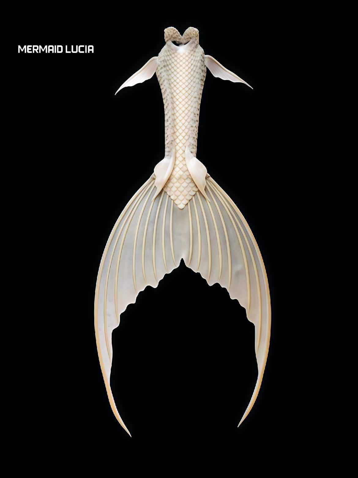 Anemone Waltz 51 ultralight silicone mermaid tail