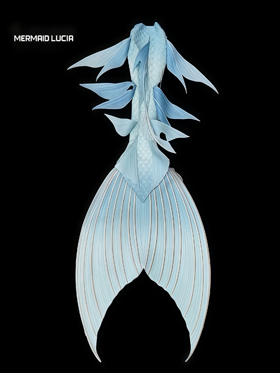 Lantern 51 ultralight silicone mermaid tail