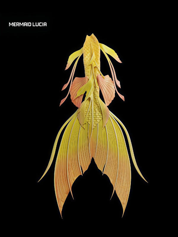 Ultralight Silicone Series Mermaid Merman Tail Beginning of Coral Dance 52