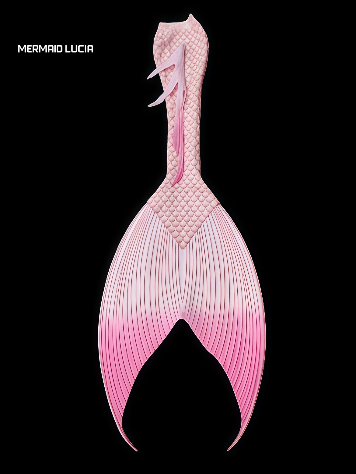 Lantern 53 ultralight silicone mermaid tail