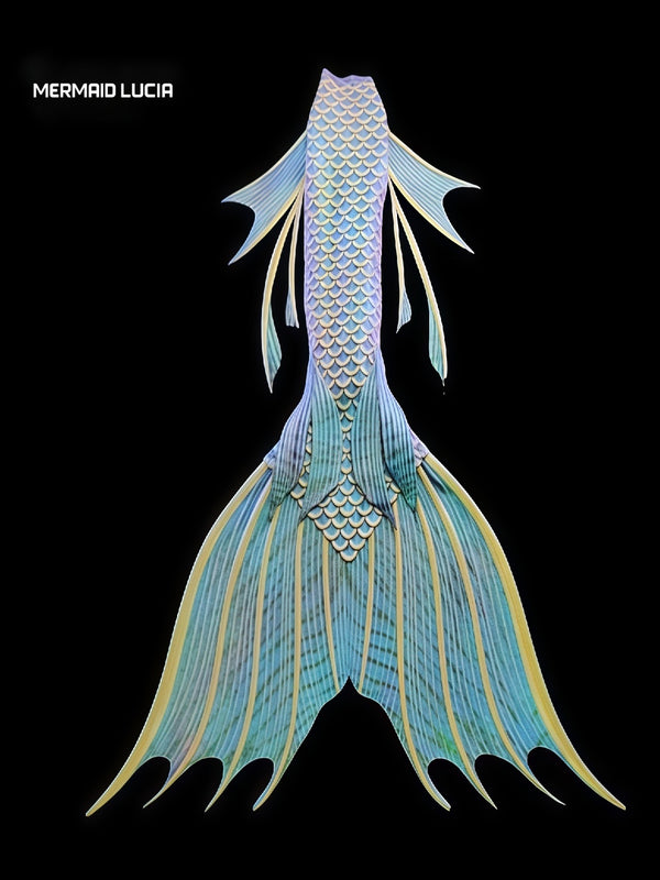 Ultralight Silicone Series Mermaid Merman Tail Beginning of FAIRYTALE SERIES 54