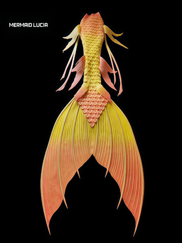 Ultralight Silicone Series Mermaid Merman Tail Beginning of Coral Dance 56