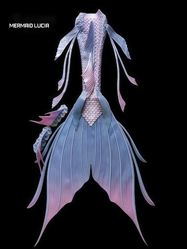Ultralight Silicone Series Mermaid Merman Tail Beginning of Ocean Dreams Series 56