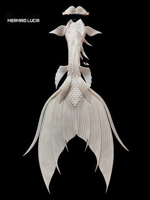 Ultralight Silicone Series Mermaid Merman Tail Beginning of Coral Dance 59