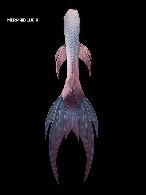 Ultralight Silicone Series Mermaid Merman Tail Beginning of Reef Reverie 5