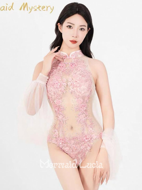 Mermaid Lucia Mystic Siren Series New Chinese Cheongsam Style Jumpsuit