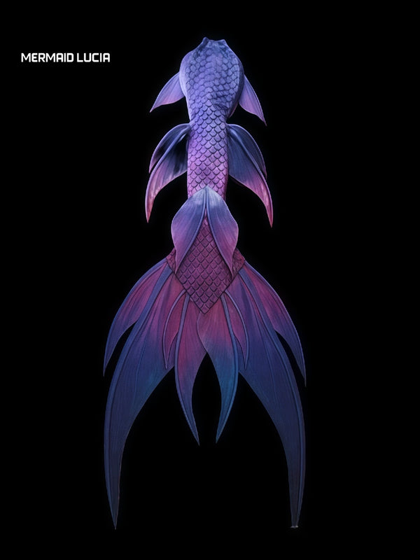 Ultralight Silicone Series Mermaid Merman Tail Beginning of Jade Fountain 5