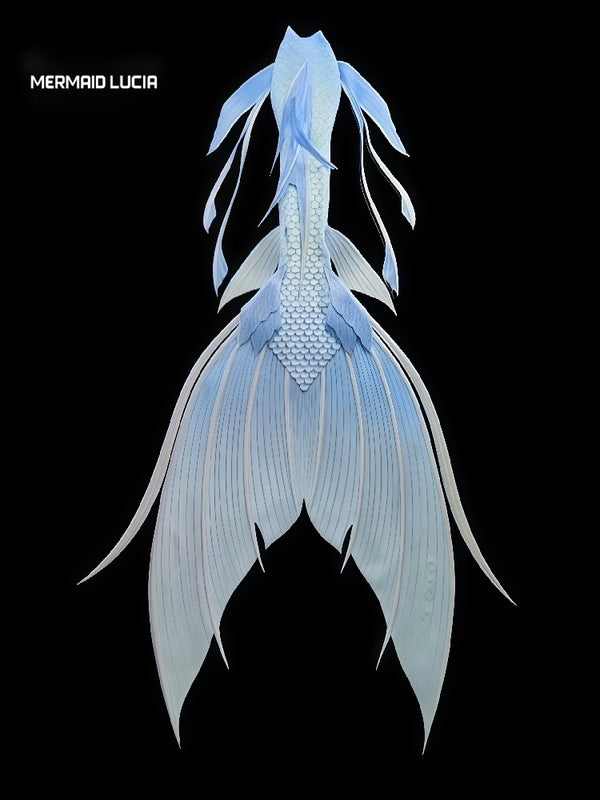 Ultralight Silicone Series Mermaid Merman Tail Beginning of Coral Dance 5