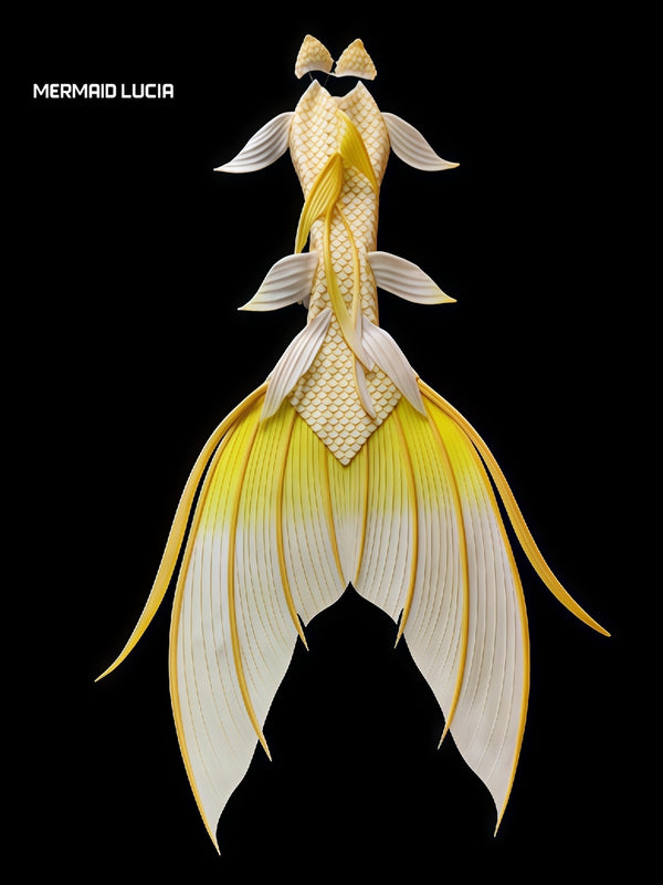 Ultralight Silicone Series Mermaid Merman Tail Beginning of Coral Dance 61