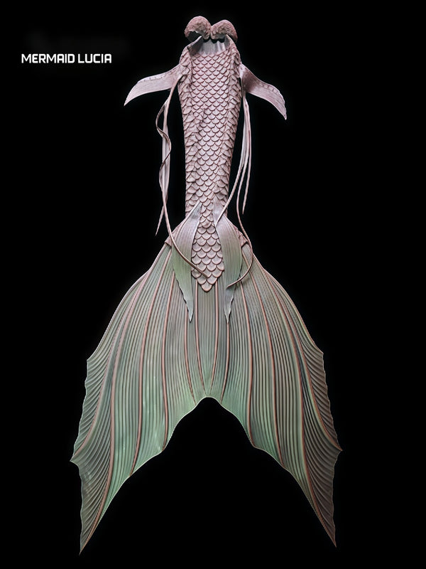Ultralight Silicone Series Mermaid Merman Tail Beginning of Ocean Dreams Series 62