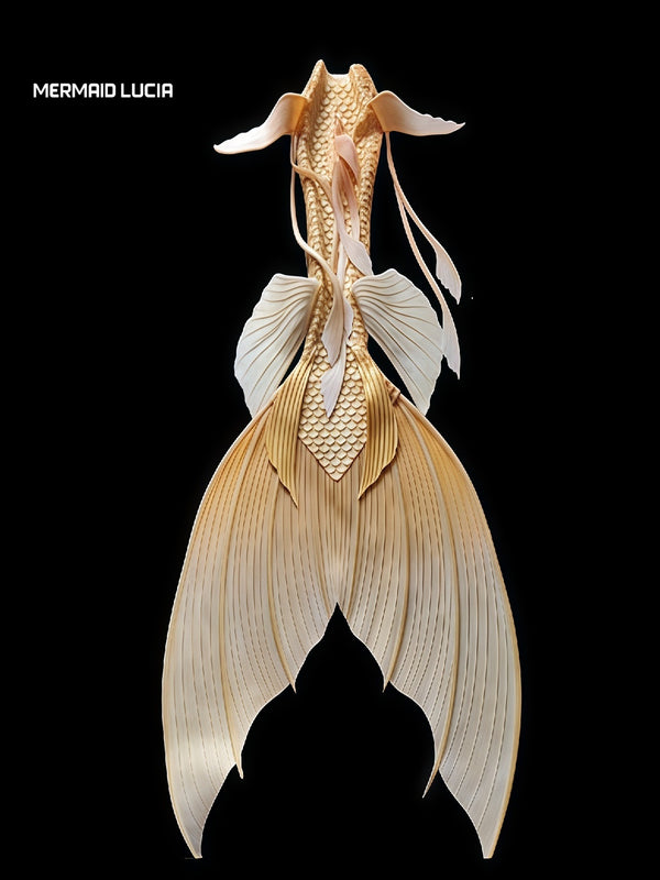 Ultralight Silicone Series Mermaid Merman Tail Beginning of Coral Dance 63