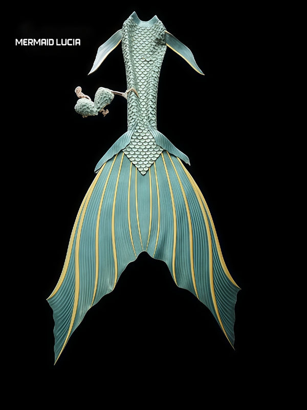 Ultralight Silicone Series Mermaid Merman Tail Beginning of Ocean Dreams Series 64