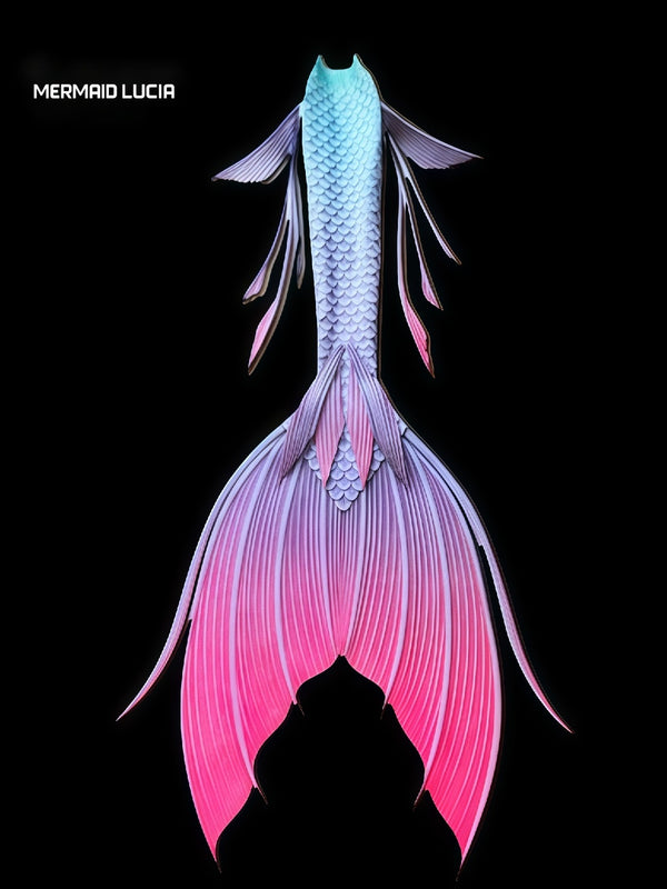 Ultralight Silicone Series Mermaid Merman Tail Beginning of Coral Dance 65