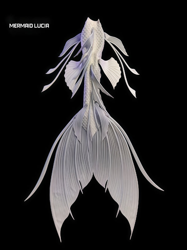 Ultralight Silicone Series Mermaid Merman Tail Beginning of Coral Dance 66