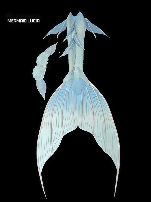 Ultralight Silicone Series Mermaid Merman Tail Beginning of Coral Dance 68