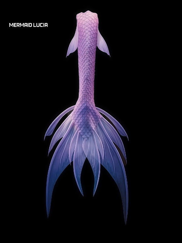 Ultralight Silicone Series Mermaid Merman Tail Beginning of Jade Fountain 6