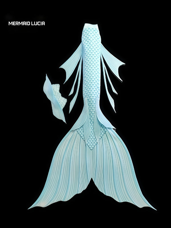 Ultralight Silicone Series Mermaid Merman Tail Beginning of FAIRYTALE SERIES 6