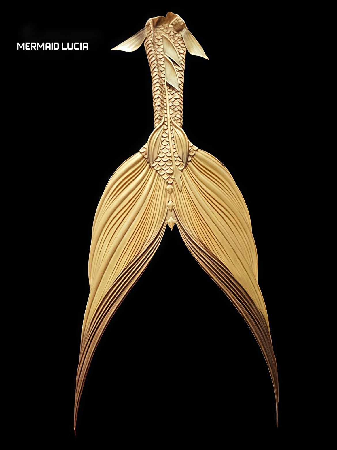 Minor Frost Plus 6 ultralight silicone mermaid tail