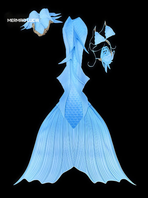 Ultralight Silicone Series Mermaid Merman Tail Beginning of FAIRYTALE SERIES 70