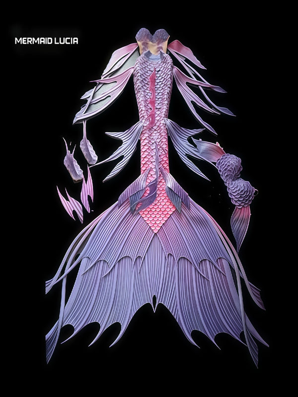 Ultralight Silicone Series Mermaid Merman Tail Beginning of FAIRYTALE SERIES 74
