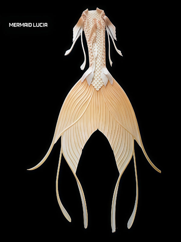 Ultralight Silicone Series Mermaid Merman Tail Beginning of Seashell Secrets 7